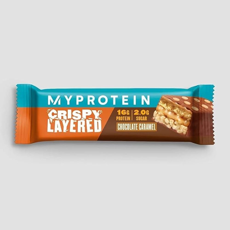 Crispy Layered Bar, Chocolate Caramel, 58g